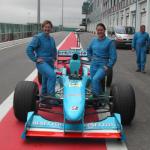 Essais de Formule 1 avec Mélanie Suchet